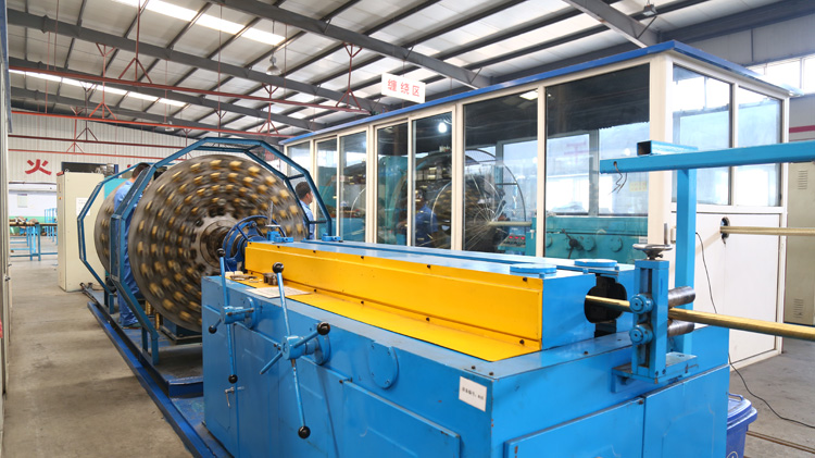 hydraulic hose sprial machine